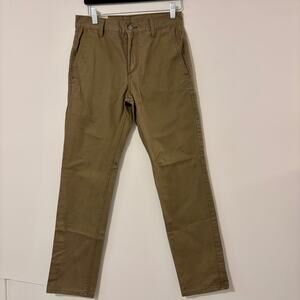 Levi's Strauss Co Mens Straight Fit Khaki Chino Pants 30x29 Beige Tan Pockets
